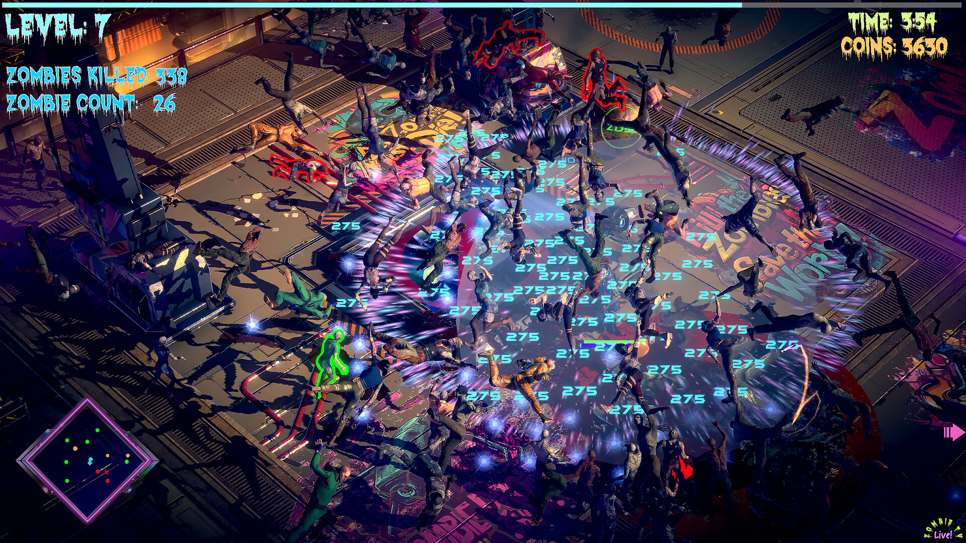 ZDSS: Zombie Drone Survival Show screenshot #2