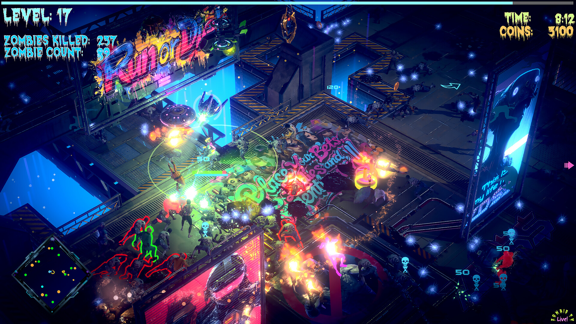ZDSS: Zombie Drone Survival Show screenshot 1