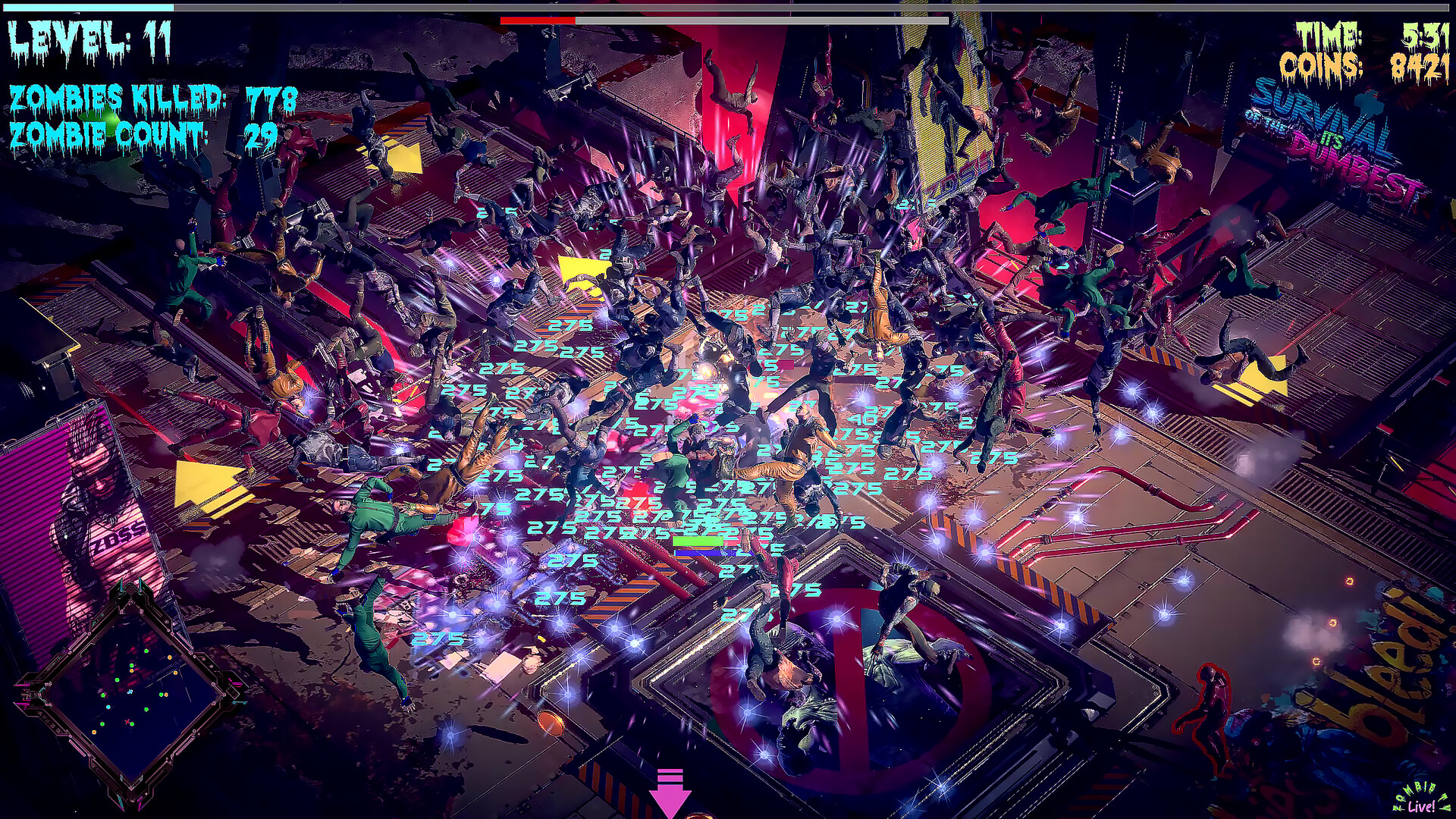 ZDSS: Zombie Drone Survival Show screenshot 2