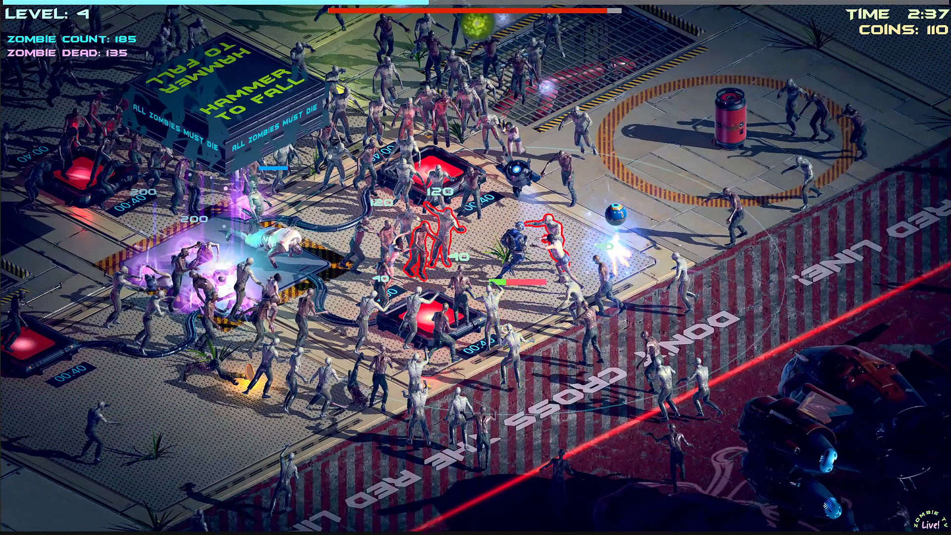 screenshot of ZDSS: Zombie Drone Survival Show 3