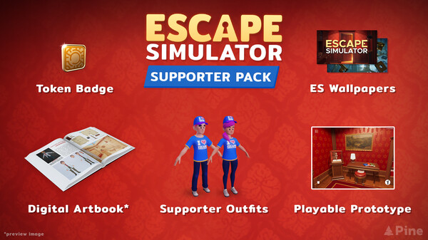 Escape Simulator: Supporter Pack DLC