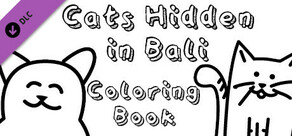Cats Hidden in Bali - Coloring Book