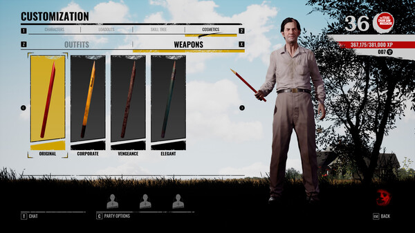 The Texas Chain Saw Massacre - Weapon Skin Variants