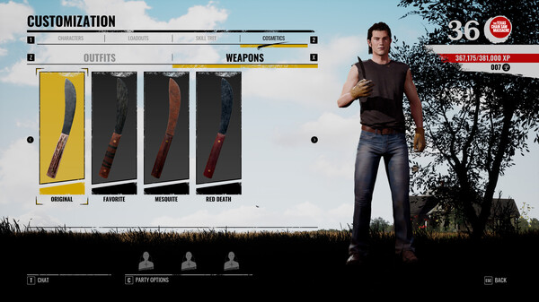 The Texas Chain Saw Massacre - Weapon Skin Variants