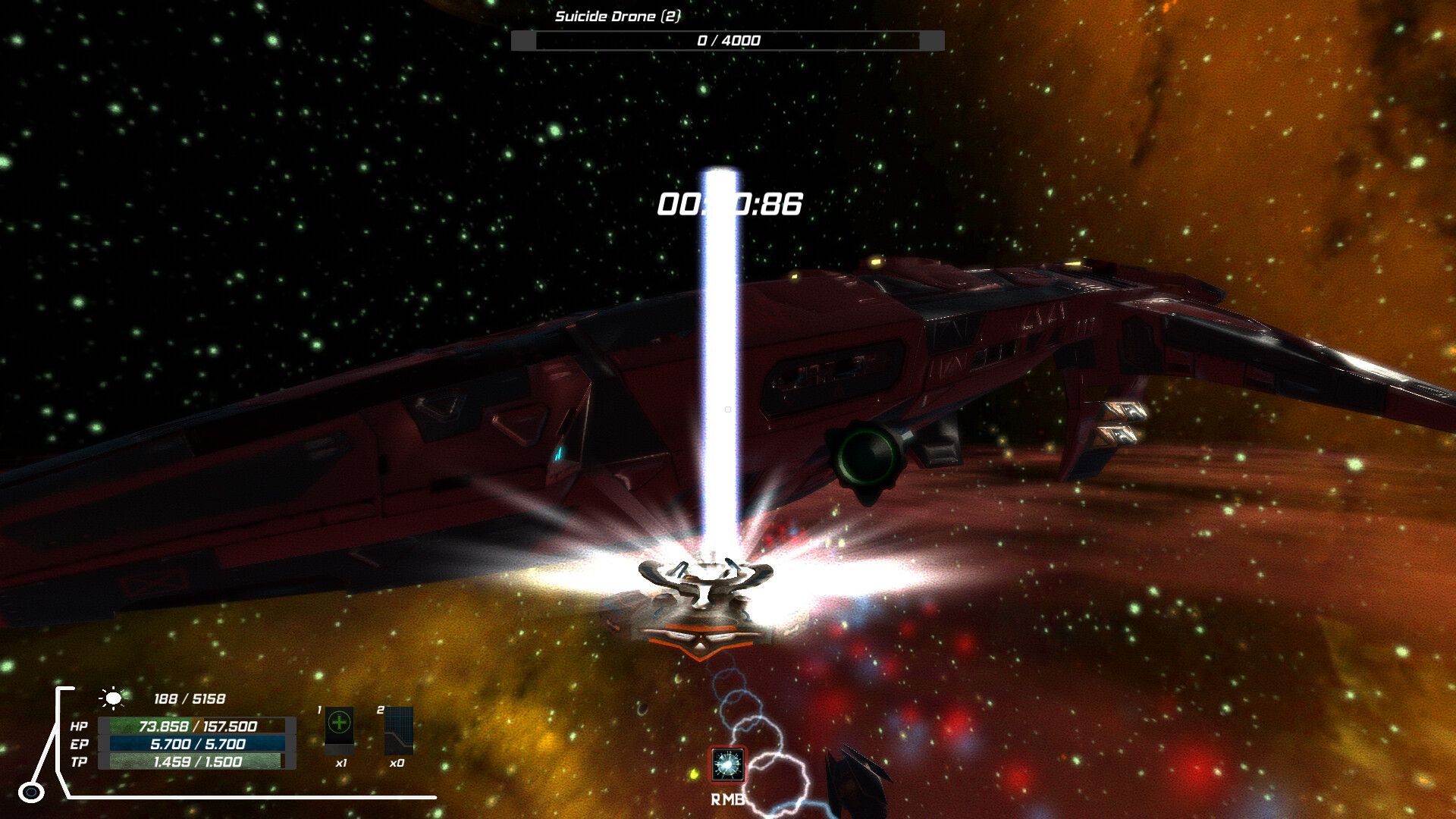 Space Star - Heart of a Soldier screenshot #3