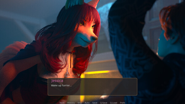 Screenshot of Juicy Cream Pie ™ gameplay showing in-action mechanics