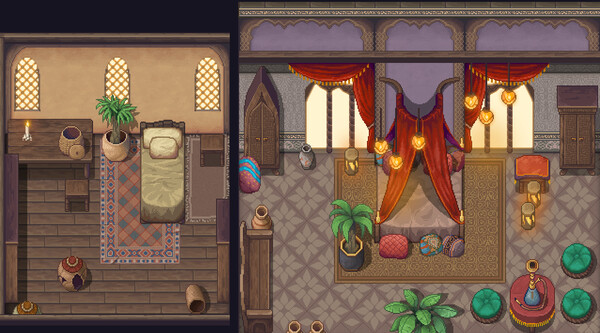 RPG Maker MV - Winlu Fantasy Tileset - Desert Interior
