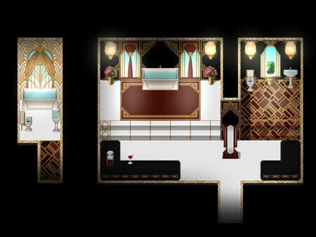 RPG Maker MV - KR Art Deco Interiors Tileset