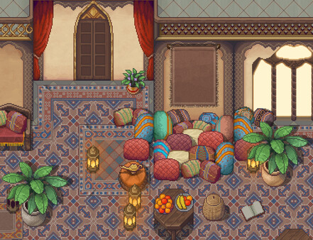 RPG Maker MZ - Winlu Fantasy Tileset - Desert Interior