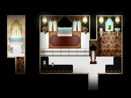 RPG Maker MZ - KR Art Deco Interiors Tileset