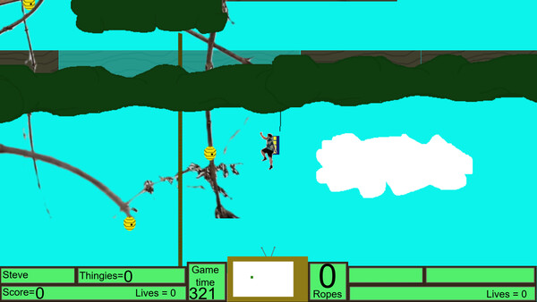 Screenshot z Jumping Steve Screenshot z Jumping Steve