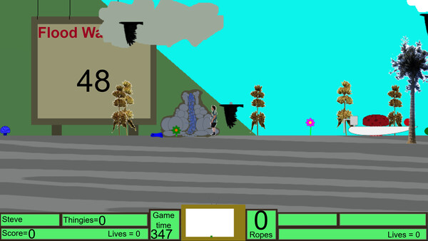 Screenshot z Jumping Steve Screenshot z Jumping Steve
