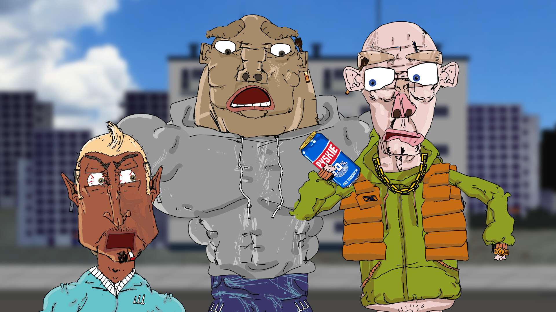 Hoodies Squad: Alcoholypse screenshot #2