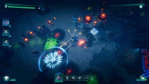 Screenshot z Ocean Keeper