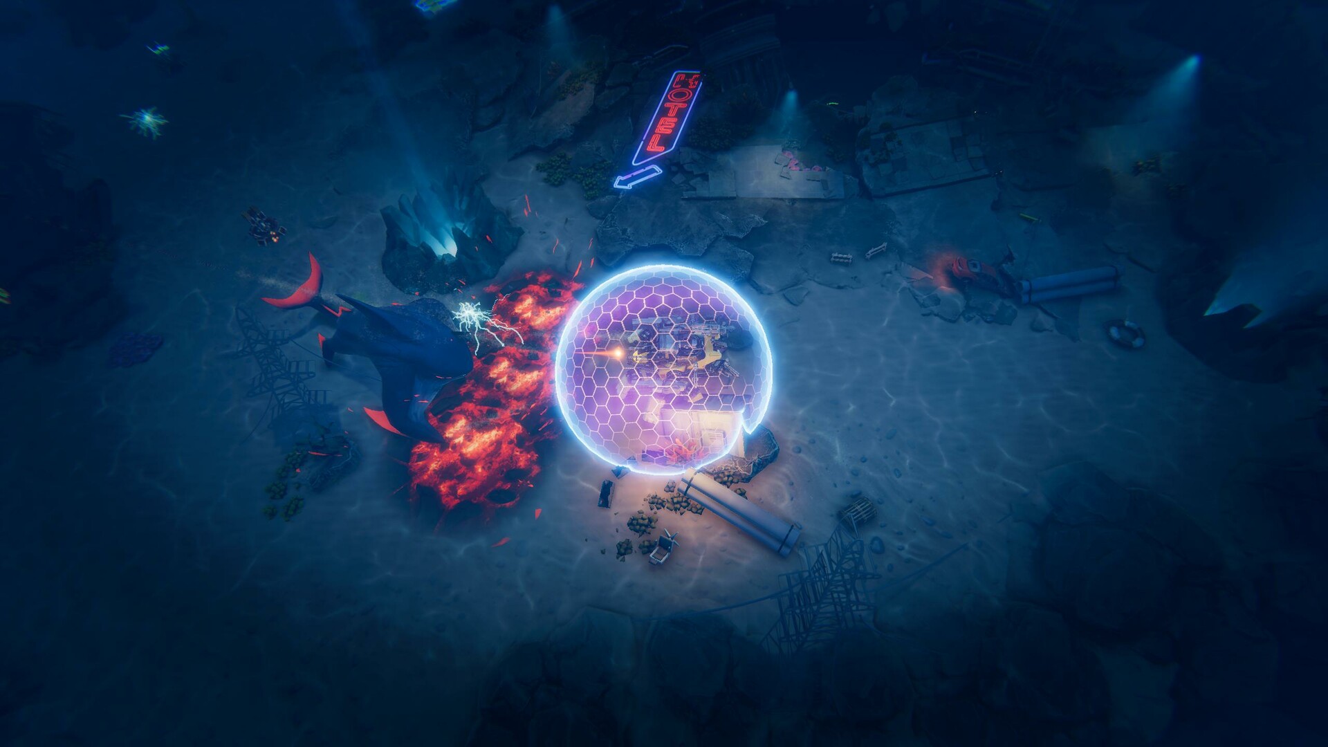 Ocean Keeper: Dome Survival screenshot 5