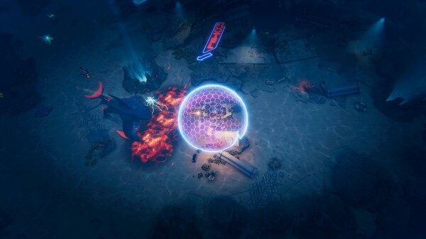 Screenshot z Ocean Keeper