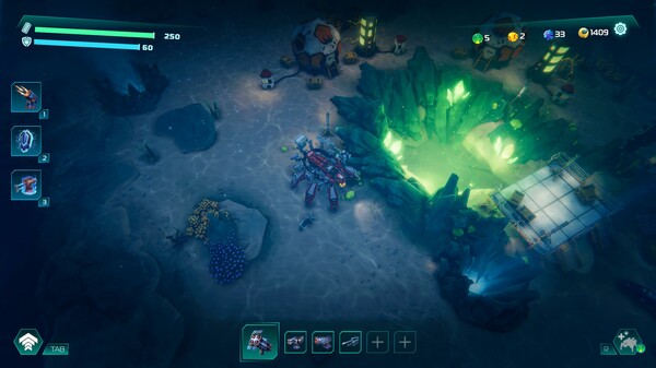 Screenshot z Ocean Keeper