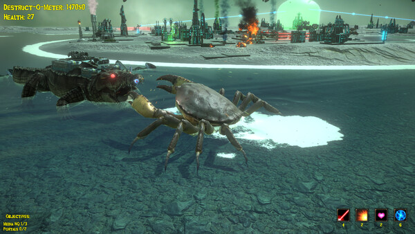 The Giant Crab in Space game for windows Pc 1