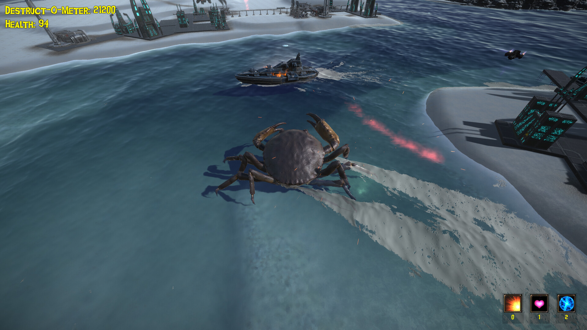The Giant Crab in Space screenshot #6