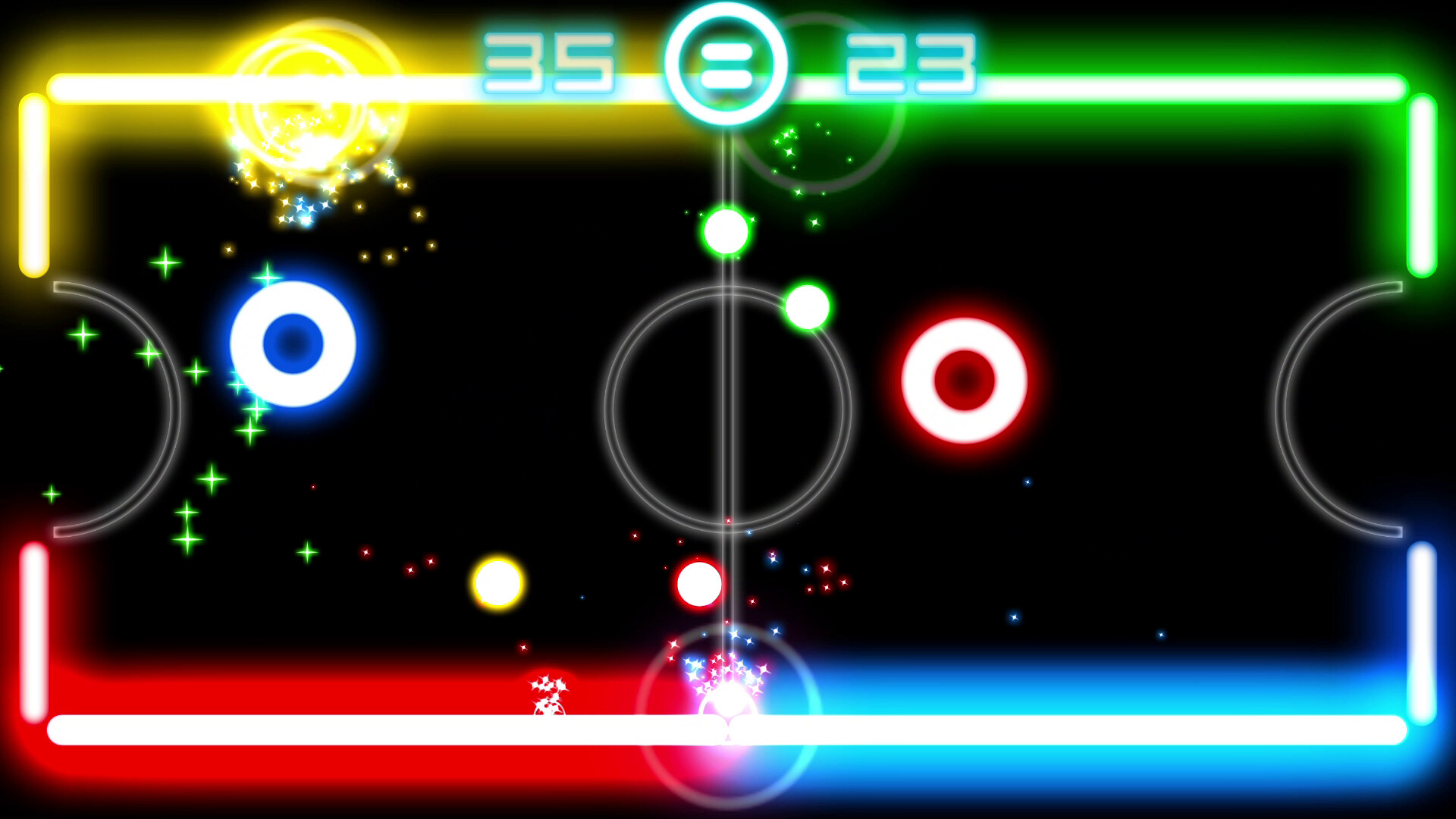 Glow Hockey Featured Screenshot #1