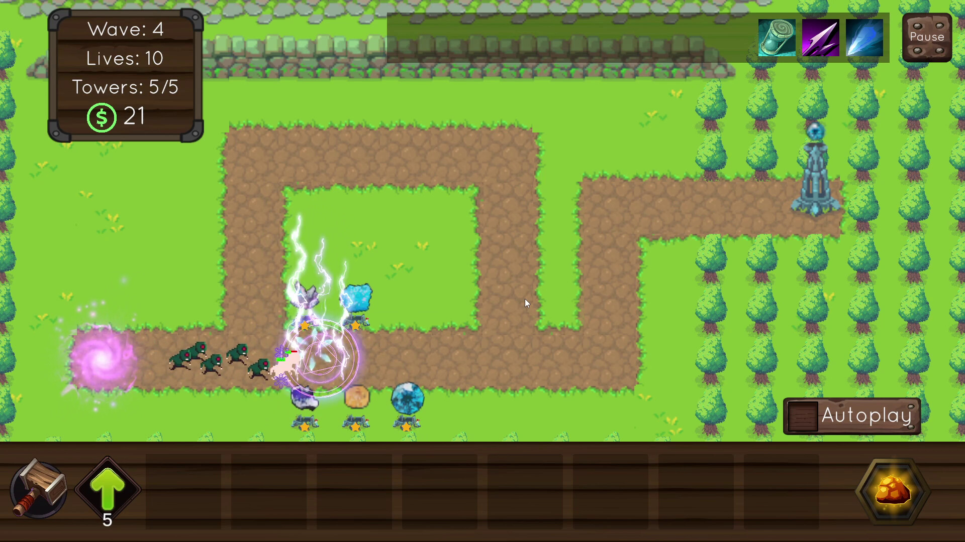 #5. Crystal Guard TD (Steam) 게시자: Shouji's Realm