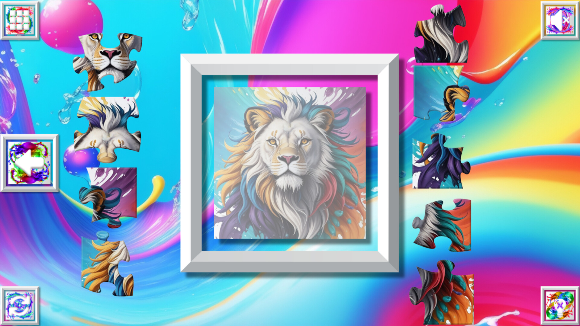 Color Splash: Predators screenshot 1