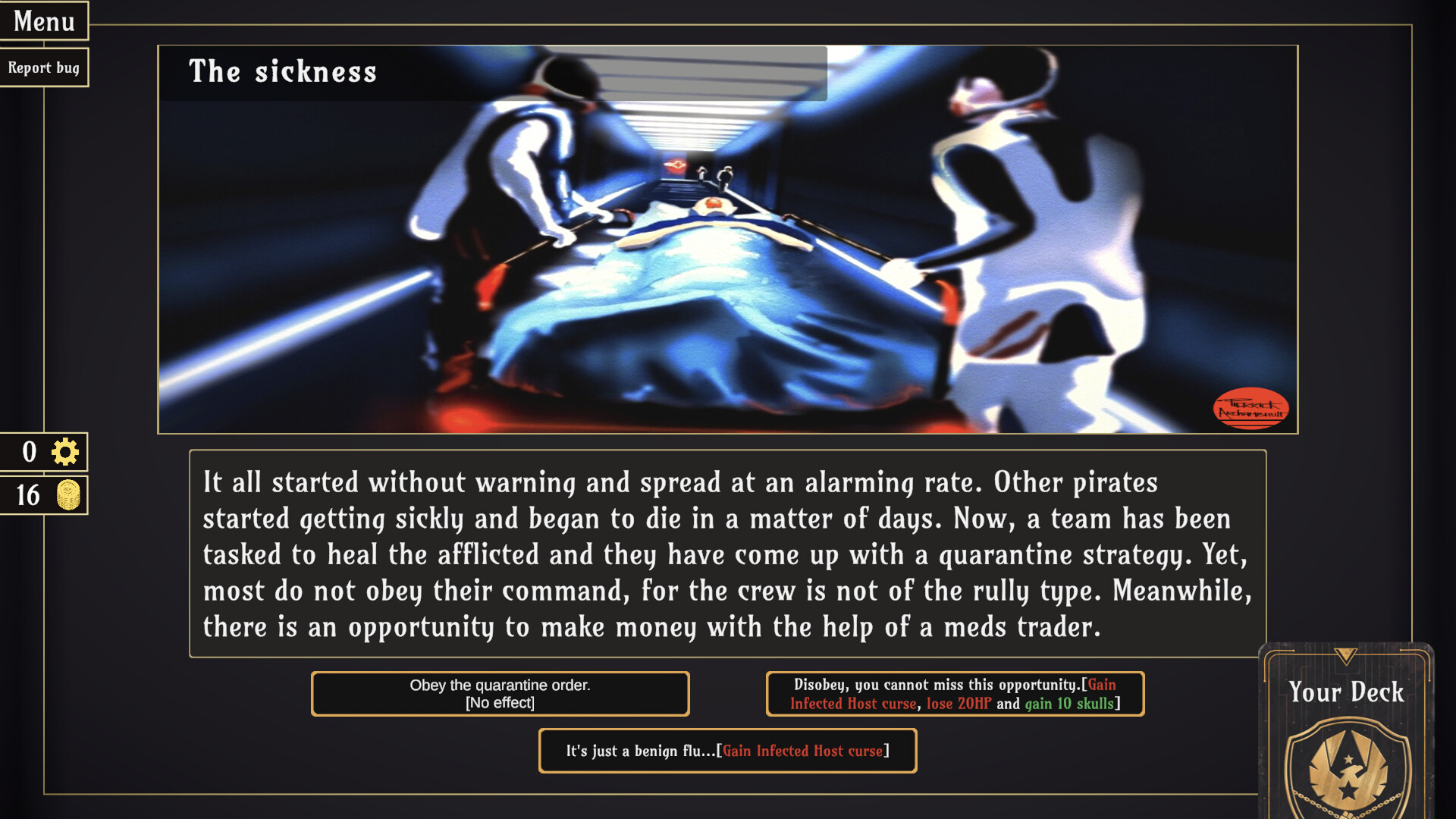 Becoming Captain - The Roguelike Deckbuilder screenshot 2