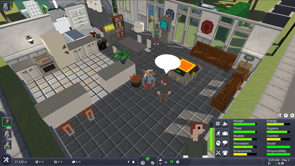 Screenshot of Synthaar gameplay showing in-action mechanics