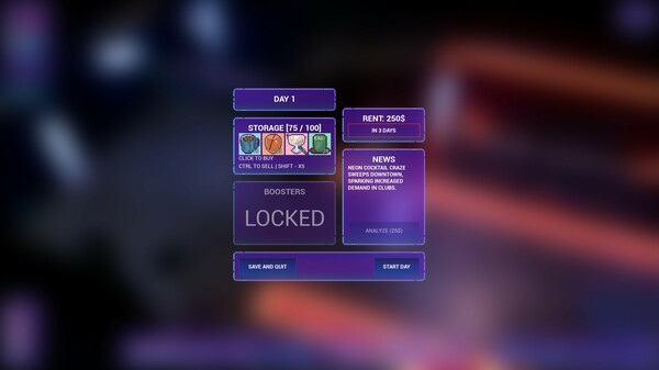 Synthetica: Cyber Club Manager screenshot 5