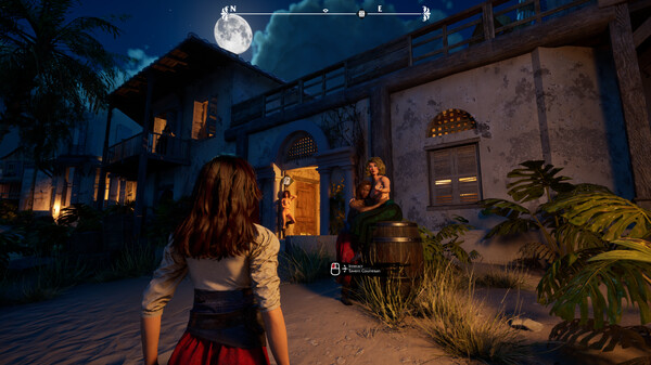 Screenshot of Lashes of the Sea gameplay showing in-action mechanics