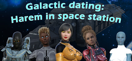 Galactic dating: Harem in space station banner