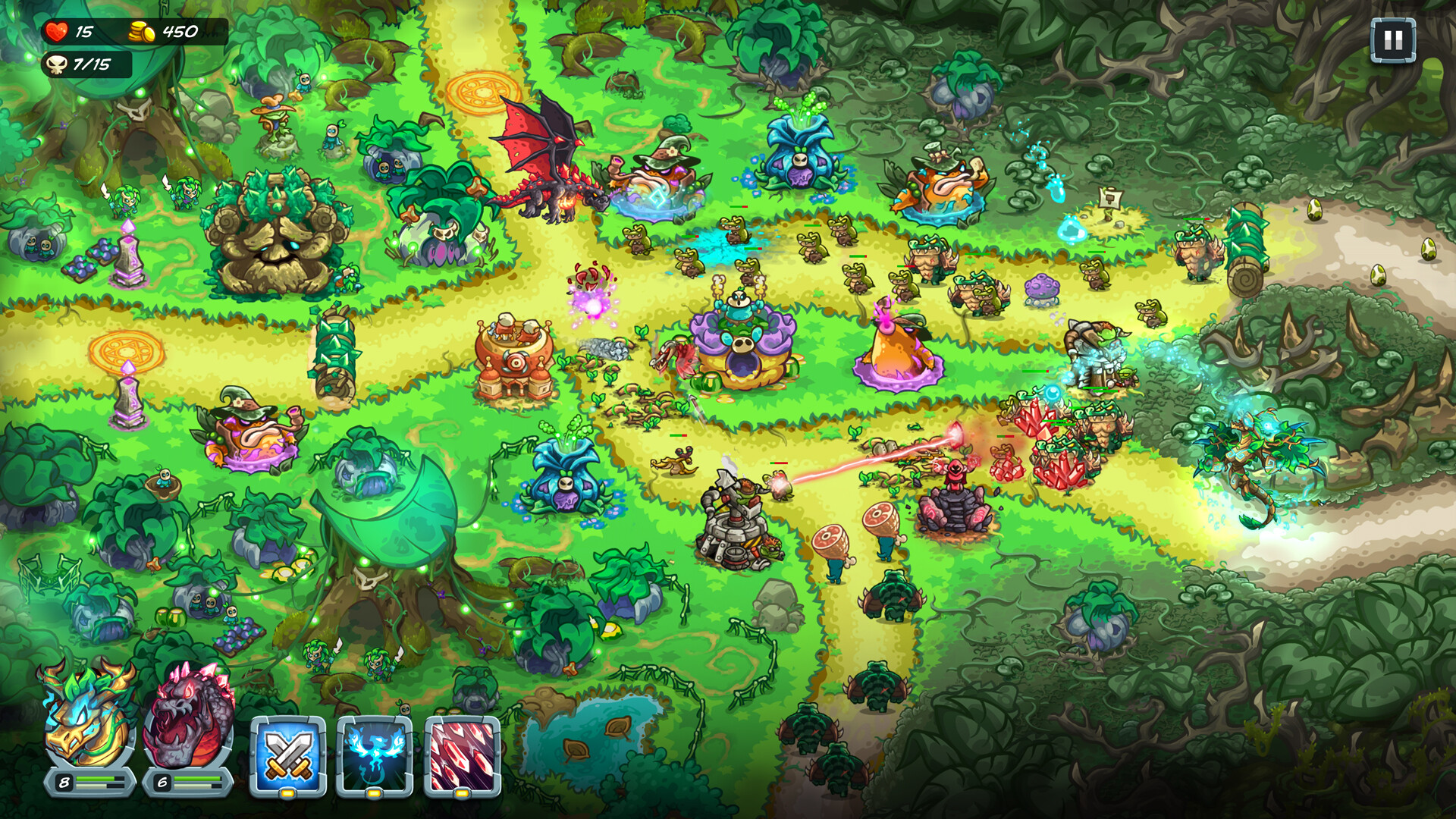 Kingdom Rush 5: Alliance TD is not on GeForce Now, but you can play it here