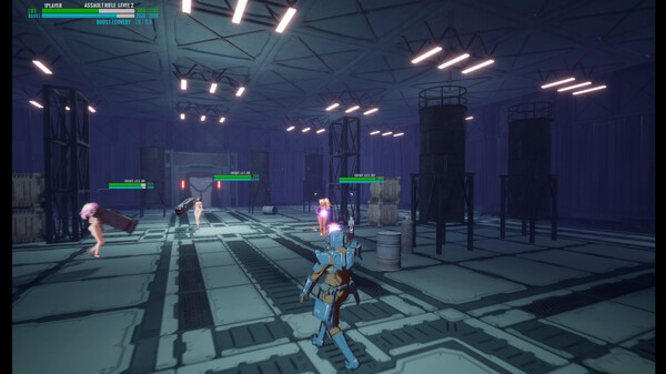 Screenshot z ビキニハンター進撃のビキニ軍団  (Bikini Hunter Attack on Bikini Army )