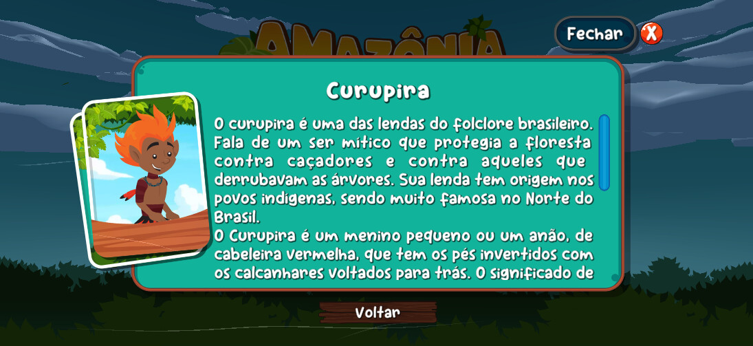 Amazônia Viva Game: animais em extinção Featured Screenshot #1