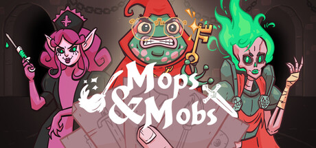 Mops & Mobs: A Sweeping Dungeon Novel Header Image