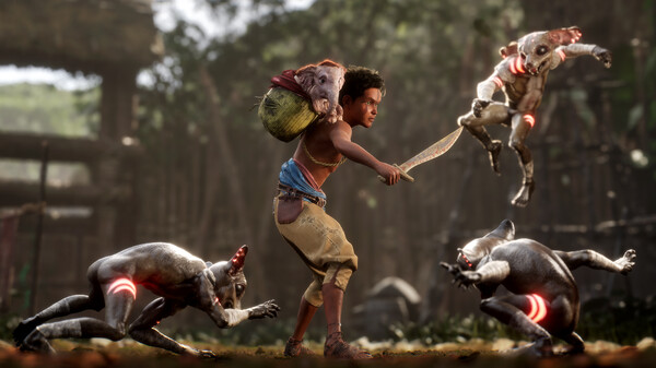 Screenshot of Hanno: A Magical Tale gameplay showing in-action mechanics