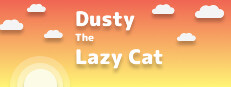 Dusty the lazy cat