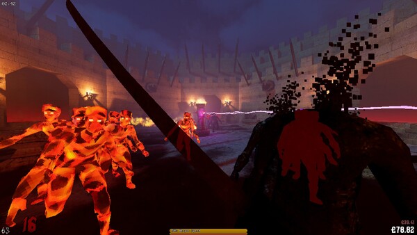 Screenshot z Nasty Zombies