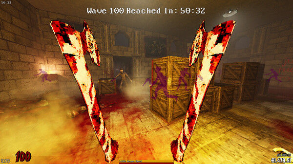 Screenshot z Nasty Zombies