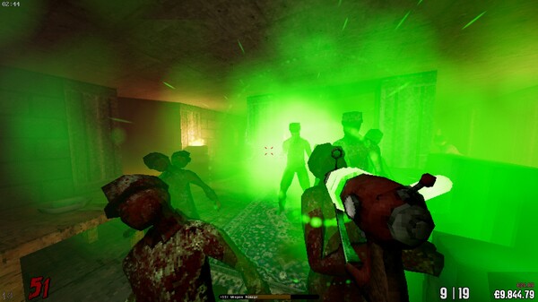 Screenshot z Nasty Zombies