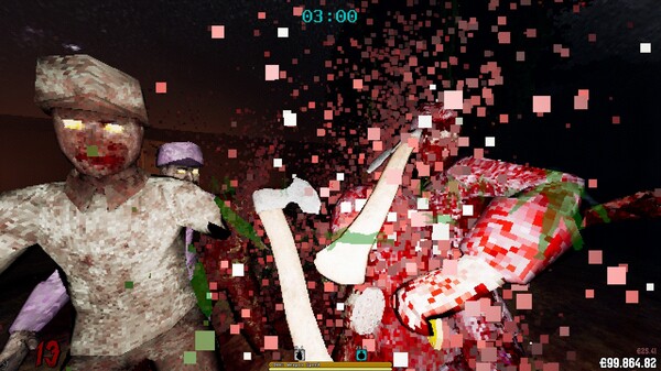 Screenshot z Nasty Zombies