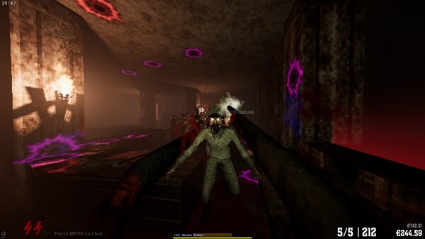 Screenshot z Nasty Zombies
