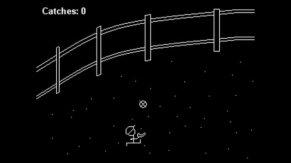 Screenshot of Baseball: Breakthrough Gaming Arcade gameplay showing in-action mechanics