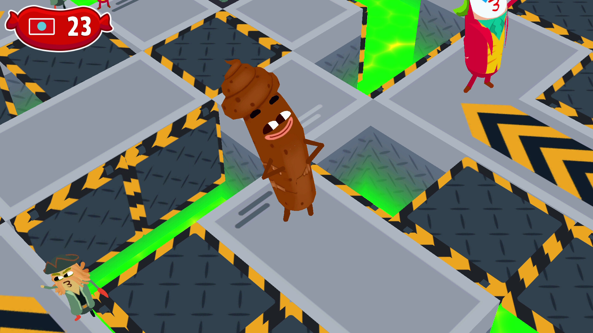 Sausage Wars: Trapdoor Hell Featured Screenshot #1