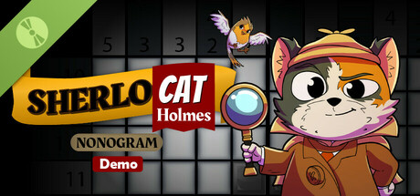 SherloCAT Holmes Nonogram Demo