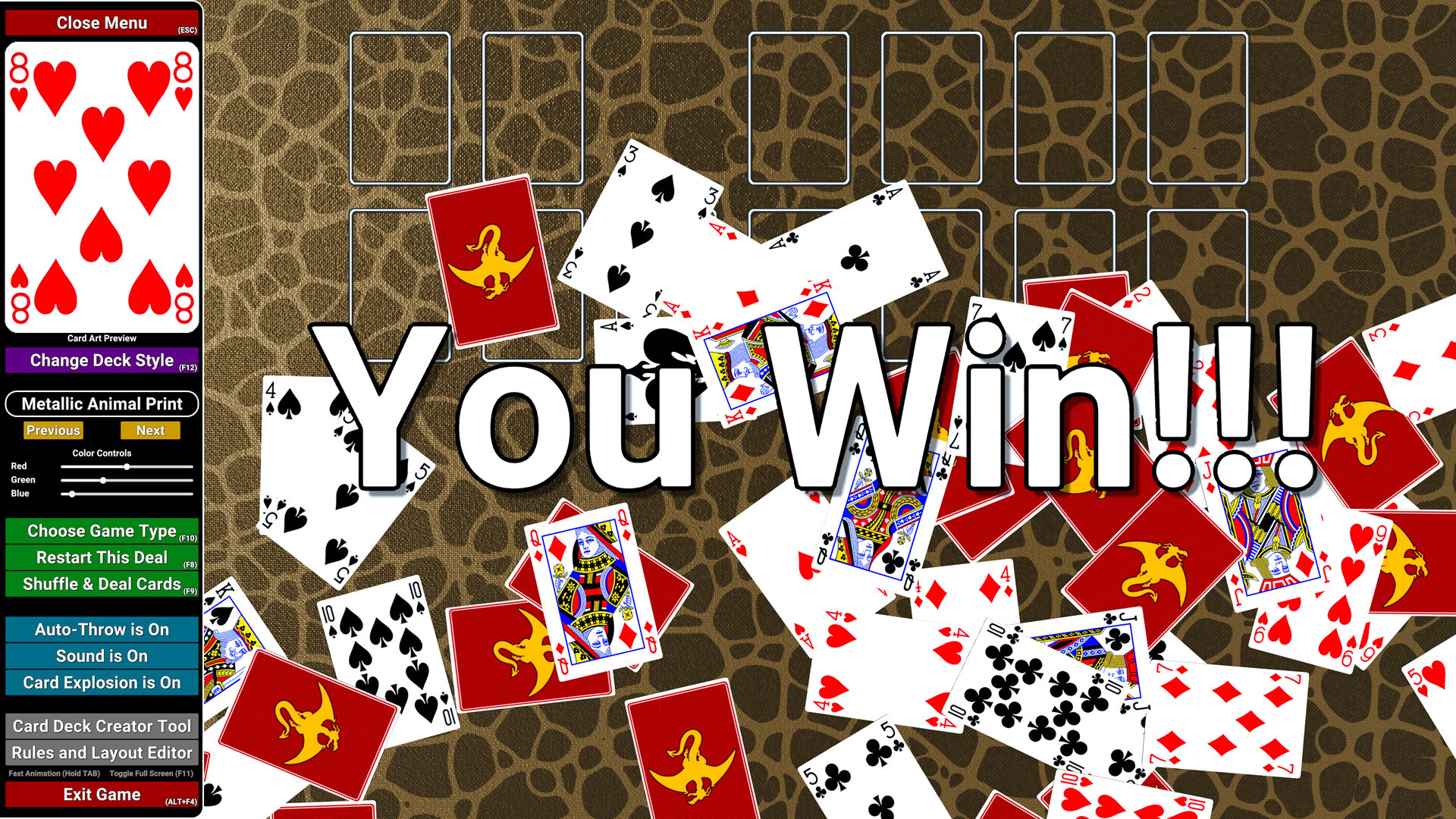 Wyvern Studios Solitaire: 30th Aniversary Edition screenshot #6