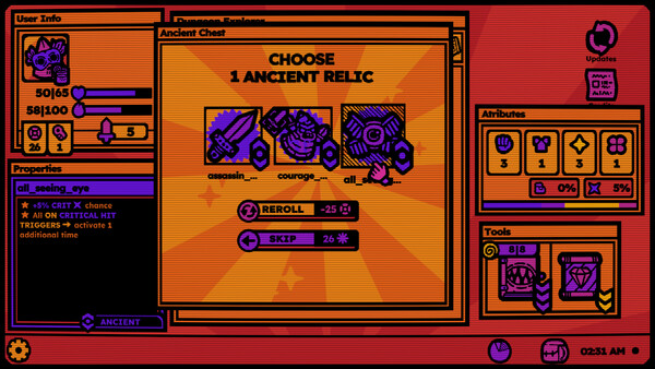 Скриншот 2 из игры Folder Dungeon