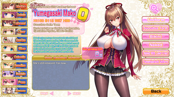 Screenshot z OPPAI Succubus Academy Sucky and Busty, Demonic and Lusty! Screenshot z OPPAI Succubus Academy Sucky and Busty, Demonic and Lusty!