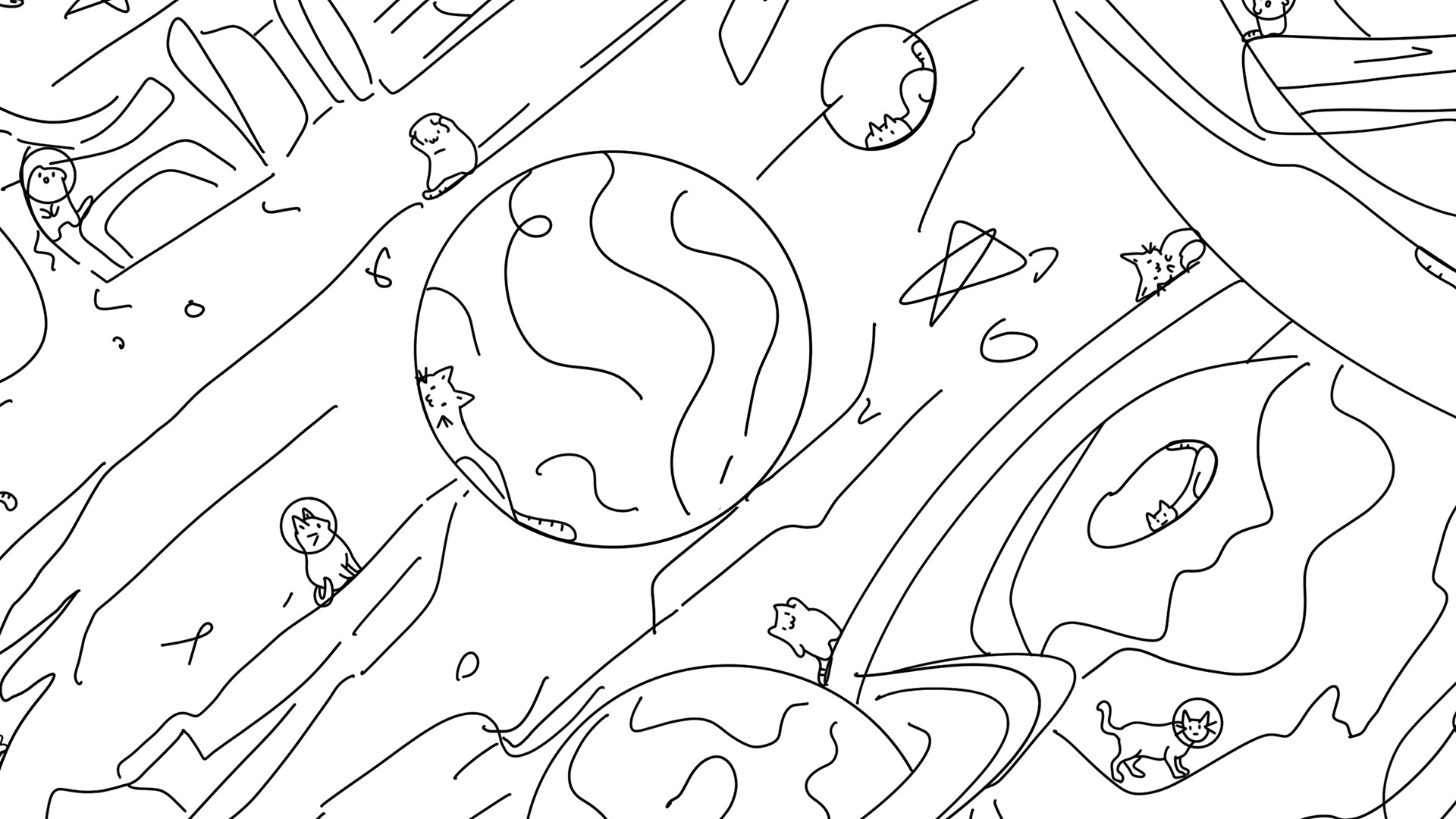 100 Space Cats Featured Screenshot #1