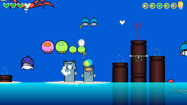 CROAK CROAK ON THE SEA.